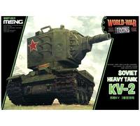 Meng WWT-004 Model - Soviet Heavy Tank Kv-2 World War Toons