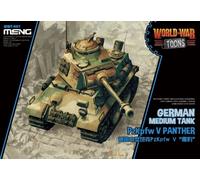 Meng Model WWT007 German Medium Tank Pz.Kpfw V Panther (Q Edition) WWT-007