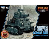 MNGWWT-009 - Meng Model - French Tank Somua S-35 World War Toon
