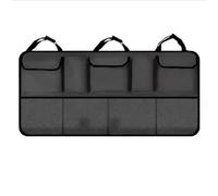 MNHCAC Car Boot Organiser For JAGUAR XJ XJL XK E-PACE XEL, Trunk Tidy Organiser Bag, Detachable Multi-Pocket Seat Back Protectors, Water-Proof Durable