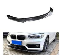 MNHCAC Car Front Bumper Lip For BMW 1 Series F20 F21 116i 118i 120i 2011-2019, Car Front Bumper Lip Splitter Kit, High Toughness Front Spoiler Body, carbon fiber texture