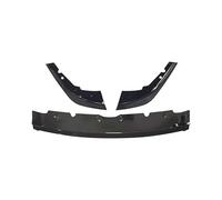 MNHCAC Car Front Bumper Lip For BMW 1 Series F40 2020-2024, Car Front Bumper Lip Splitter Kit, High Toughness Front Spoiler Body