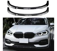 MNHCAC Car Front Bumper Lip For BMW 1 Series F40 Standard Edition 2020+, Car Front Bumper Lip Splitter Kit, High Toughness Front Spoiler Body,B/Carbon Fiber
