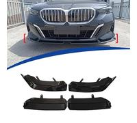 MNHCAC Car Front Bumper Lip For BMW 5 Series G60 MP 2023-2024, Car Front Bumper Lip Splitter Kit, High Toughness Front Spoiler Body