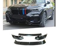 MNHCAC Car Front Bumper Lip For X5 G05 Black Warrior 2020-2023, Car Front Bumper Lip Splitter Kit, High Toughness Front Spoiler Body