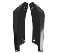 MNHCAC Car Rear Bumper Lip Diffuser For Citroen Berlingo III 2018-2023 2024, 2 Pcs Auto Side Fender Skirt Splitter Canard Protector, Wrap Angle Spoiler,Black