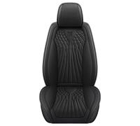 MNHCAC Car Seat Covers for Vauxhall Frontera (2025+), Leather Car Seat Covers Full Surround Breathable Automotive Cushion, Airbag Compatible, black