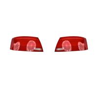 MNHYEWA Compatible With A5 2012 2013 2014 2015 2016 Auto Lights Shell Rear Taillight Cover Car Accessory Replacement Lampshade Tail Light Lamp Lens(Left and Right)