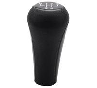 MNHYEWA Compatible with Series 1 to 7 X5 E30 E36 E46 E39 E34 5 Speed Manual Plastic Gear Shift Knob 12mm Stick Hole (Black) Gear Shifter Knob