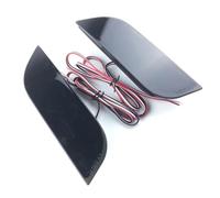 MNHYEWA Compatible With Subaru For Legacy 2009-2014 For Impreza For WRX 2007-2024 Auto Parts Rear Bumper Reflector Tail Brake Light Bumper Reflector Lights(Black)