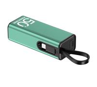 mni pwer Bank - 5000 mAh USB C Fast Charging Battery, Ultra Compact Bank Charger | Pocket Size Backup Battery for USB Type C Phones, Portable Travel Bank for Daily Use, Fast