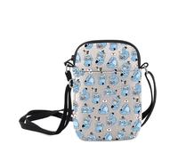 MNIGIU Anime Lover Gift Tiger Themed Crossbody Bag Otaku Stuff Demon Animal Shoulder Bag Anime Inspired Gift, Animal Crossbody Bag, Funny