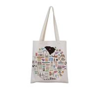 MNIGIU Col Tote Bag Col Lover Gift Moving To South Carolina Gift C-ol Welcome G-ift For Traveler, Cototebag, L