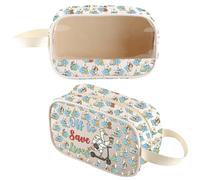 MNIGIU Funny Veterinarian Gift Silly Goose Gift Vet Tech Appreciation Gifts off to Save Lives Clear Makeup Bag for Vet Nurse, Goose Vet Clear Bag, Transparent