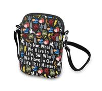 MNIGIU Greek Mythology Shoulder Bag Book Lover Gift It's Not What We Have In Life Camp Greek God Crossbody Bag Bookish Gift, Greek Mythology