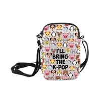 MNIGIU Group Members Messenger Bag Korean Pop Music Lover Gift I'll Bring The K-pop Girl Band Crossbody Bag Anime Merch, Group Members Shoulder Bag