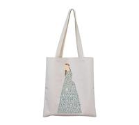 MNIGIU Musical Inspired Tote Gift Musical Merch Musical Theater Gift for Musical Lovers, Eliza Tote, 14 inches (height) x 0.4 inches (width) x 12 inches (length)