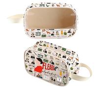 MNIGIU TV Show Merchandise Phoebe Bridge Fan Gift Comedy Series Clear Makeup Zipper Pouch, Fle Clear Bag, Transparent