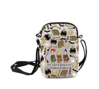 MNIGIU Witch Lover Gift It's Just A Bunch Of Honkus Ponkus Goose Crossbody Bag Spooky Season Gift Witch Goose Messenger Bag, It's Just a Goose
