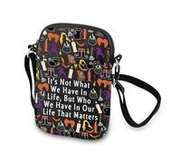 MNIGIU Witch Scary Movie Gift It's Not What We Have In Life Witch Sister Crossbody Bag Halloween Themed Messenger Bag, It's Not What We Have in Life Witch