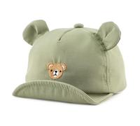 MniJiza Baby Boy Baseball Cap Infant Girls Cute Bear Ear Sun Hat Toddler Adjustable Cotton Cap for Spring Summer