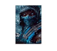 MNIJKDF Mortal Kombat Role Art Wall Art Picture Print Modern Family Room Decor 12 x 18 Inches (30 x 45 cm)