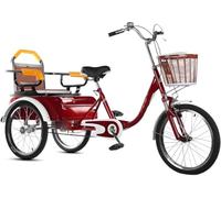 MNJVCFDS 20 Inch Elderly Tricycle, Adult Tricycle