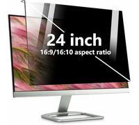 MNJVCFDS 24 Inch Computer Privacy Screen, Hanging Screen Protector, Anti-Scratch & Blue Light Filter, Acrylic Privacy Shield for Monitors