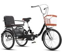 MNJVCFDS Adult Tricycle, 20 Inch Cruiser Trike