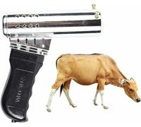 MNJVCFDS Electric Dehorner for Goats, Electric Dehorner Cattle, Electric Calf Dehorner Bloodless, Fast Heating Cattle Lamb Farm Dehorning Tool for Calves and Lamb 15-70 Days of Age