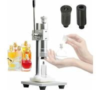 MNJVCFDS Hand Held Perfume Capper, 13-20MM Manual Crimper Vial Sealer, Manual Machine Capper Metal Cap Press Machine Capping Machine Perfume Spray Crimper