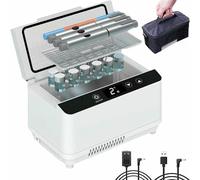 MNJVCFDS Large Capacity Portable Insulin Cooler Refrigerated Box, Medicine Refrigerator and Insulin Cooler for Car, Travel, Home,NO-Battery