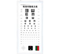 MNJVCFDS LED Eye Chart Light Box, Eye Exams Charts, Vision Eye Test Chart, Professional Eye Exam Tool, 2.5/5 m Distance Measurement, Lighting Evenly, for Optical Shop