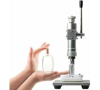 MNJVCFDS Manual Crimping Machine,Manual Desktop Perfume Crimper & Capping Machine, Aluminum Cap Bottle Capper Tool, Perfume Sprayer Sealer Crimping Plier