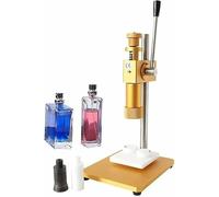 MNJVCFDS Manual Perfume Capping Machine,Perfume Crimper Bottle Cappe, 13-20mm Professional Bottle Capper,Production Efficiency: 10-30 Bottles/min for Perfume/Essential Oil