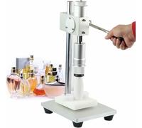MNJVCFDS Manual Perfume Crimper Bottle Capper, Perfume Sealing Tool, Bottle Cap Crimping Machine Adjustable Height Capping Tools, Easy Pressing, for Plastic, Metal,Caliber