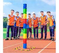 MNJVCFDS Team Building Tower Game Kit for Adult Work, Outdoor Group Activity Teamwork Games for School Enterprise Training