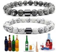 mnopx 2PC Anti Alcohol Bracelet 2025 New anti alcohol craving bracelet Christmas Valentine's Day Father's Day Gifts(2 PCS6)