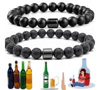 mnopx 2PC Anti Alcohol Bracelet 2025 New anti alcohol craving bracelet Christmas Valentine's Day Father's Day Gifts(2 PCS1)