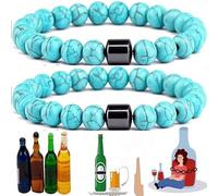 mnopx 2PC Anti Alcohol Bracelet 2025 New anti alcohol craving bracelet Christmas Valentine's Day Father's Day Gifts(2 PCS5)