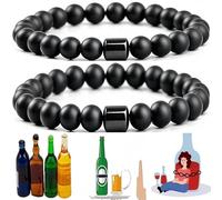 mnopx 2PC Anti Alcohol Bracelet 2025 New anti alcohol craving bracelet Christmas Valentine's Day Father's Day Gifts(2 PCS3)