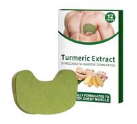 Mnozreo Cellulite Patch for Men,Gynecomastia Compress Patch,Gynecomastia Tightening Ginger Paratch Cellulite Patch for Men,Gynecomastia Patch,12PC