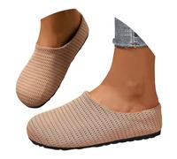 MNRIUOCII Summer Shoes Women's Bohemian Platform Sandals for Women Net Breathable Comfortable Slip-On Shoes as Low Shoes or Mules Lightweight and Stylish Women's Shoes Summer Shoes, brown, 8 UK