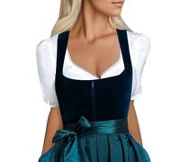 MNRIUOCII V-Neck Dirndl Blouse Women's Oversize Long Sleeve Large Size Dirndl Blouse Short Traditional Blouse Festive Oktoberfest Special Occasions Dirndl Blouses Traditional Blouses, F White, M