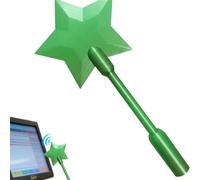 Mnrkaoic Credit Card Wand, 3D Printed Wand Taps to Pay, Star Magic Wands Contactless Payment Card Holder for Kids Teens Adults Cosplay Magicians Performers (Green)