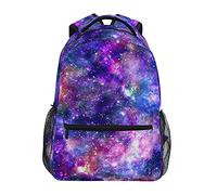 Mnrsuu Galactic Universe Tie Dye School Backpack for Boys Girls Kids School Bags Rucksack Cute Bookbags Daypack Lightweight Travel Laptop Bag Toddler Shoulder Bag