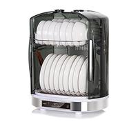 MNSRRN Double-Layer Tableware Disinfection And Drying Cabinet, 55L Multifunctional Household Desktop Counter, Tableware Drain Rack Kitchen Tableware Dryer