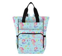 Mnsruu 4344-character Baby Diaper Bag Backpack Large Bag Waterproof Travel Diaper Bags for Moms and Dads