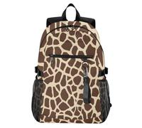 Mnsruu Beautiful Giraffe Pattern School Backpacks for Teenagers, College Backpack for Boys Girls,Casual Fashion High School Backpack, 18.3" Laptop Backpack