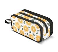 Mnsruu Big Capacity Pencil Case Green Brown Camouflage America Pen Bag Pouch Holder Box 3 Compartment Portable Storage Organizer for Teen Girls Boys School Office